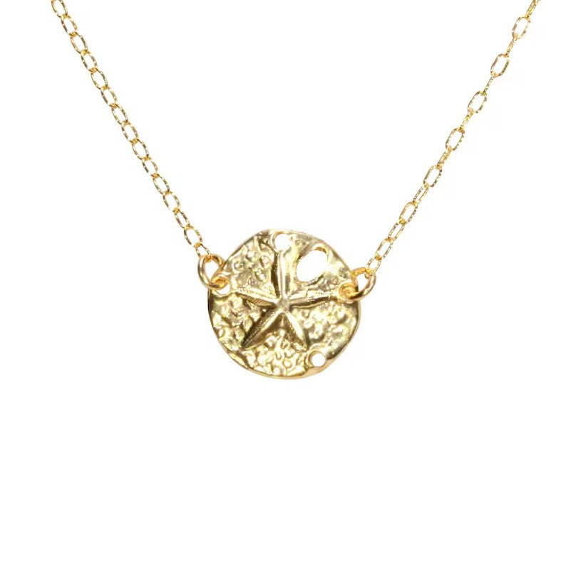 sand dollar necklace - MERGE.DAY.1.FREESTYLE
