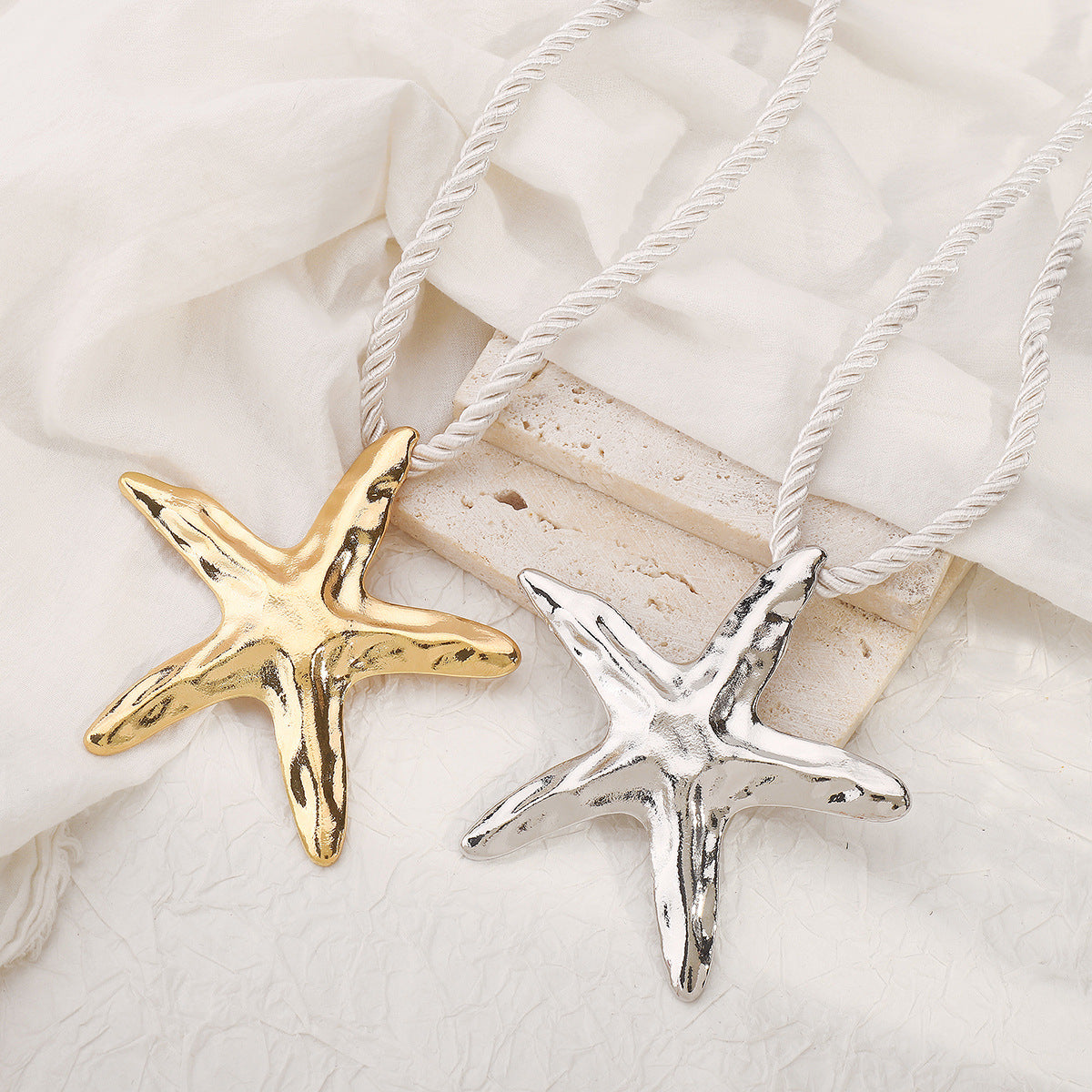 starfish necklace irregular alloy necklace - MERGE.DAY.1.FREESTYLE
