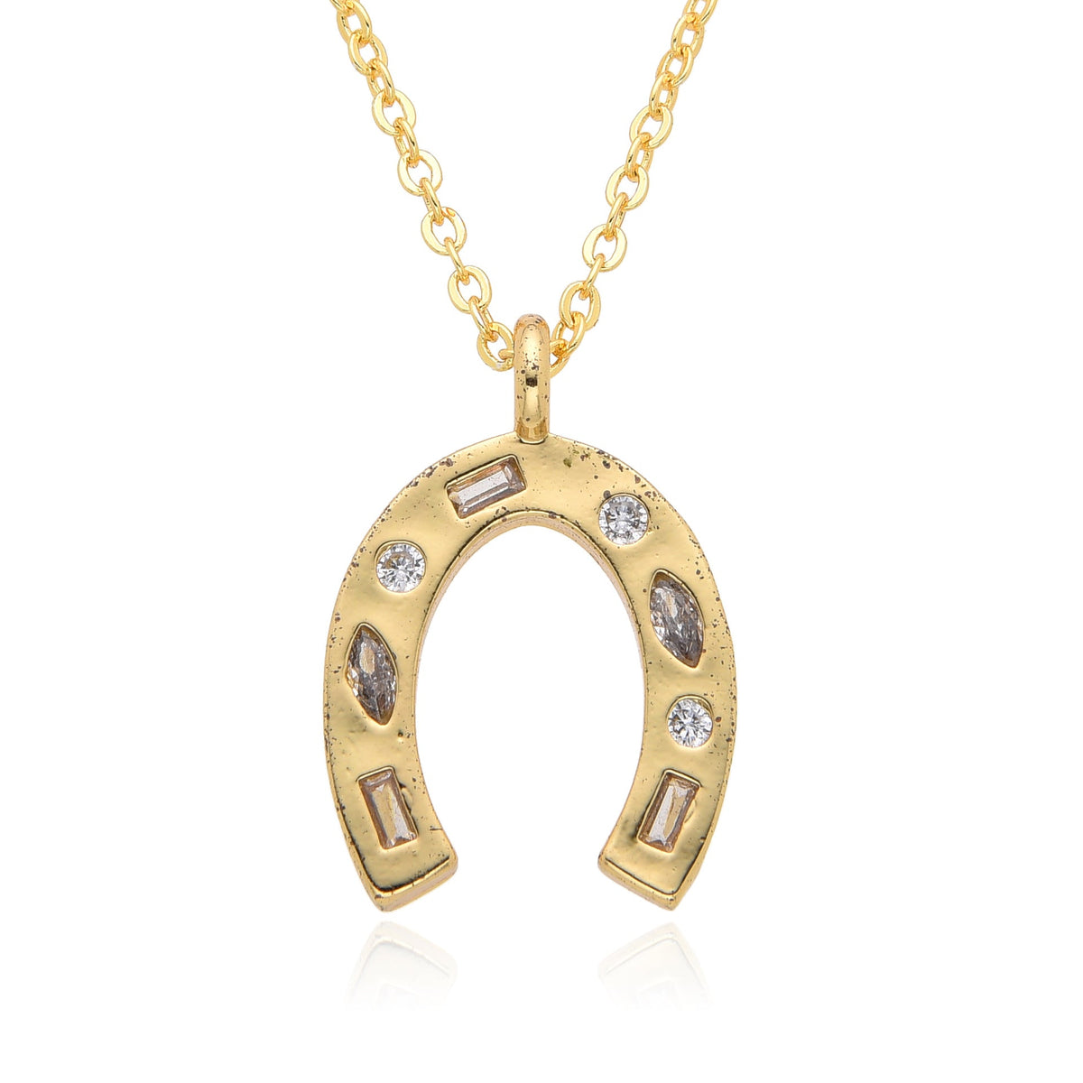 horseshoe necklace 25mm - MERGE.DAY.1.FREESTYLE