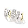 Cool and handsome men's hip-hop diamond-encrusted five-piece ring set - MERGE.DAY.1.FREESTYLE