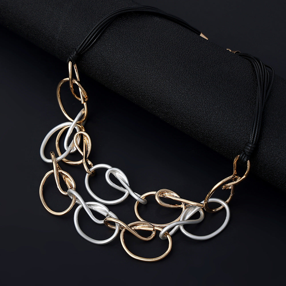 thnic Multi-Layer Clavicle Necklace - MERGE.DAY.1.FREESTYLE