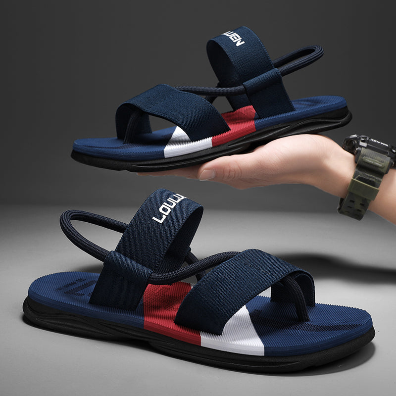 Summer non-slip flip flops stepping on shit feeling beach slippers - MERGE.DAY.1.FREESTYLE