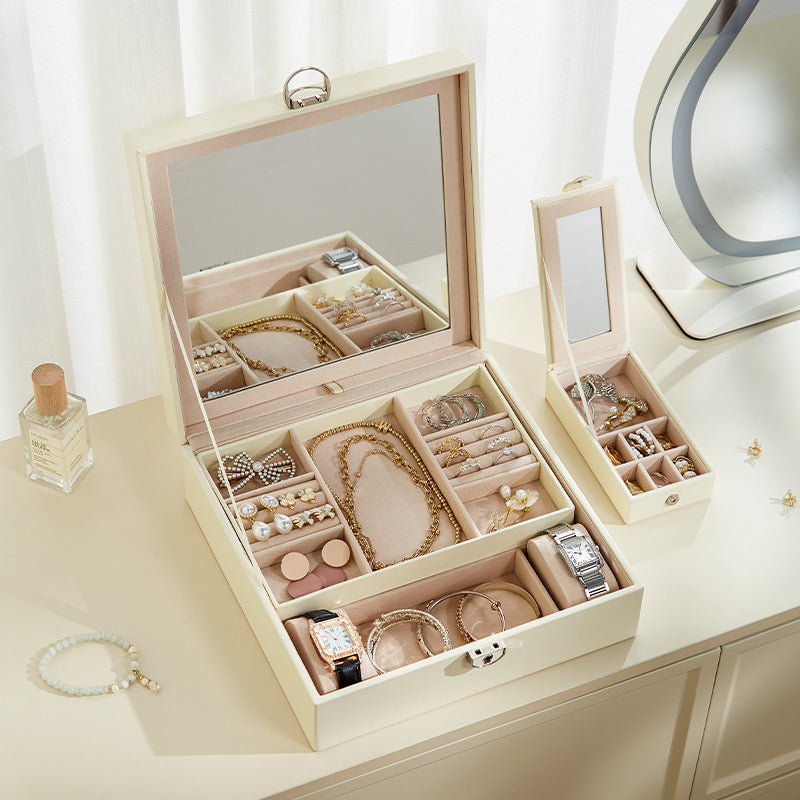 European-style high-end mirror and large capacity jewelry box - MERGE.DAY.1.FREESTYLE