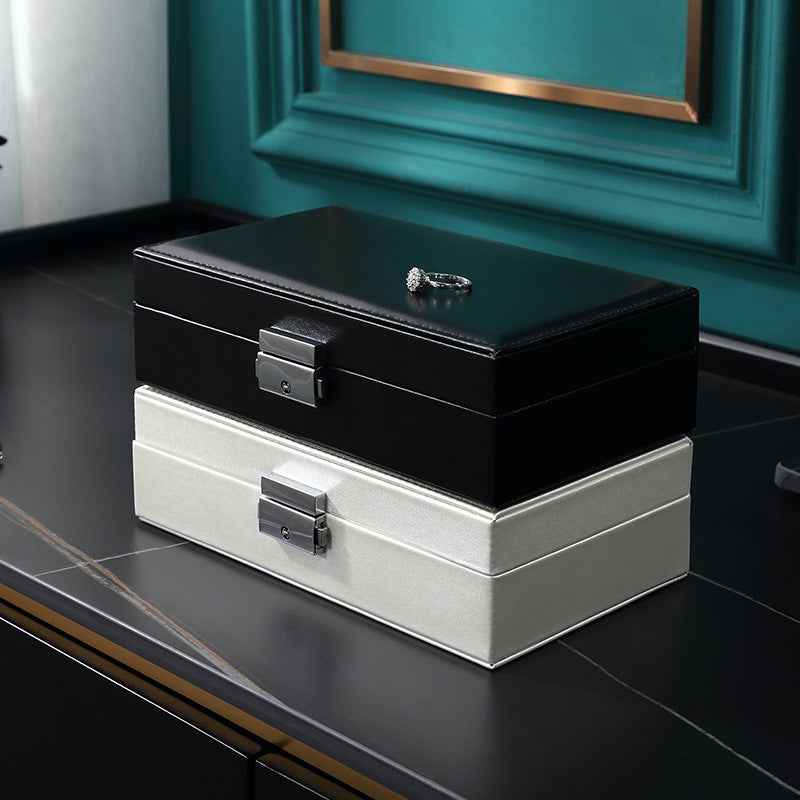Storage rectangular lock jewelry storage box - MERGE.DAY.1.FREESTYLE