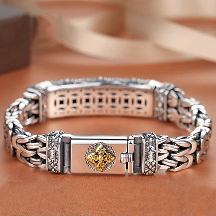 Vajra Rotating Braided Bracelet - MERGE.DAY.1.FREESTYLE