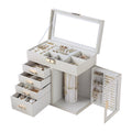 Transparent window leather jewelry armoire - MERGE.DAY.1.FREESTYLE