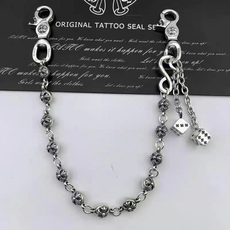 Retro chain waist trouser chain bag chain Key chain Retro dagger - MERGE.DAY.1.FREESTYLE
