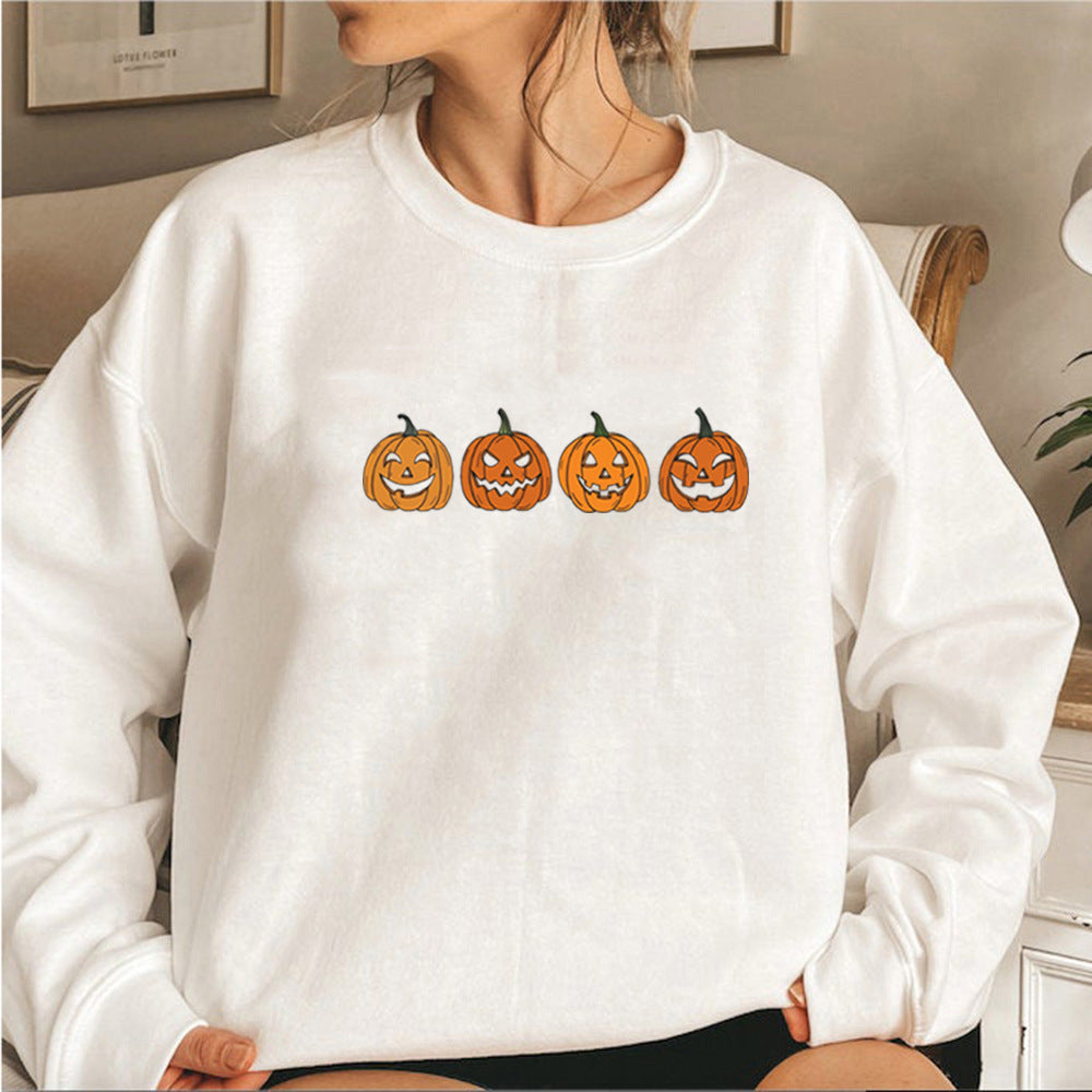Halloween evil pumpkin head sweatshirt - MERGE.DAY.1.FREESTYLE