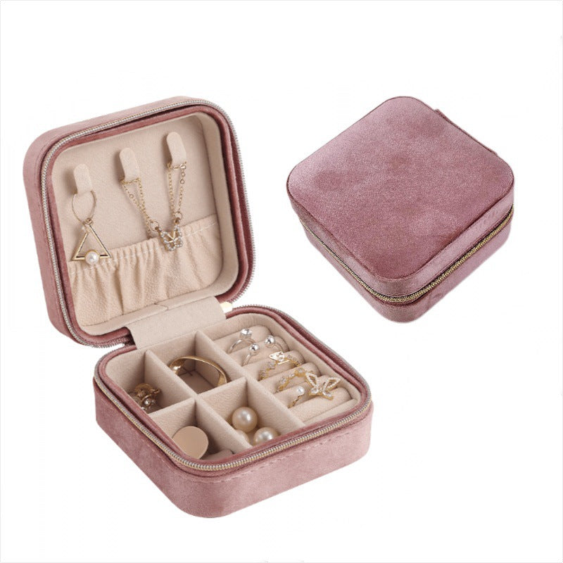 Italian velvet jewelry organiser box - MERGE.DAY.1.FREESTYLE