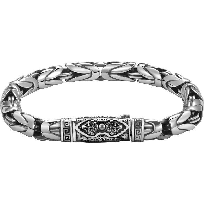 Protect peace and braided vajra pestle bracelet - MERGE.DAY.1.FREESTYLE