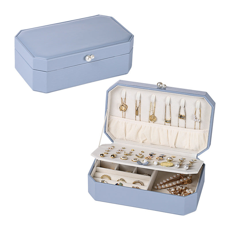 PU leather multi-layer large capacity jewelry box - MERGE.DAY.1.FREESTYLE