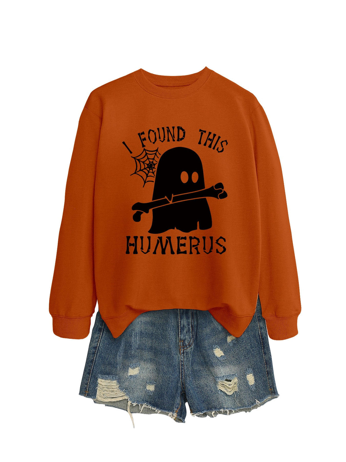 I FOUND THIS HUMERUS round neck sweatshirt - MERGE.DAY.1.FREESTYLE