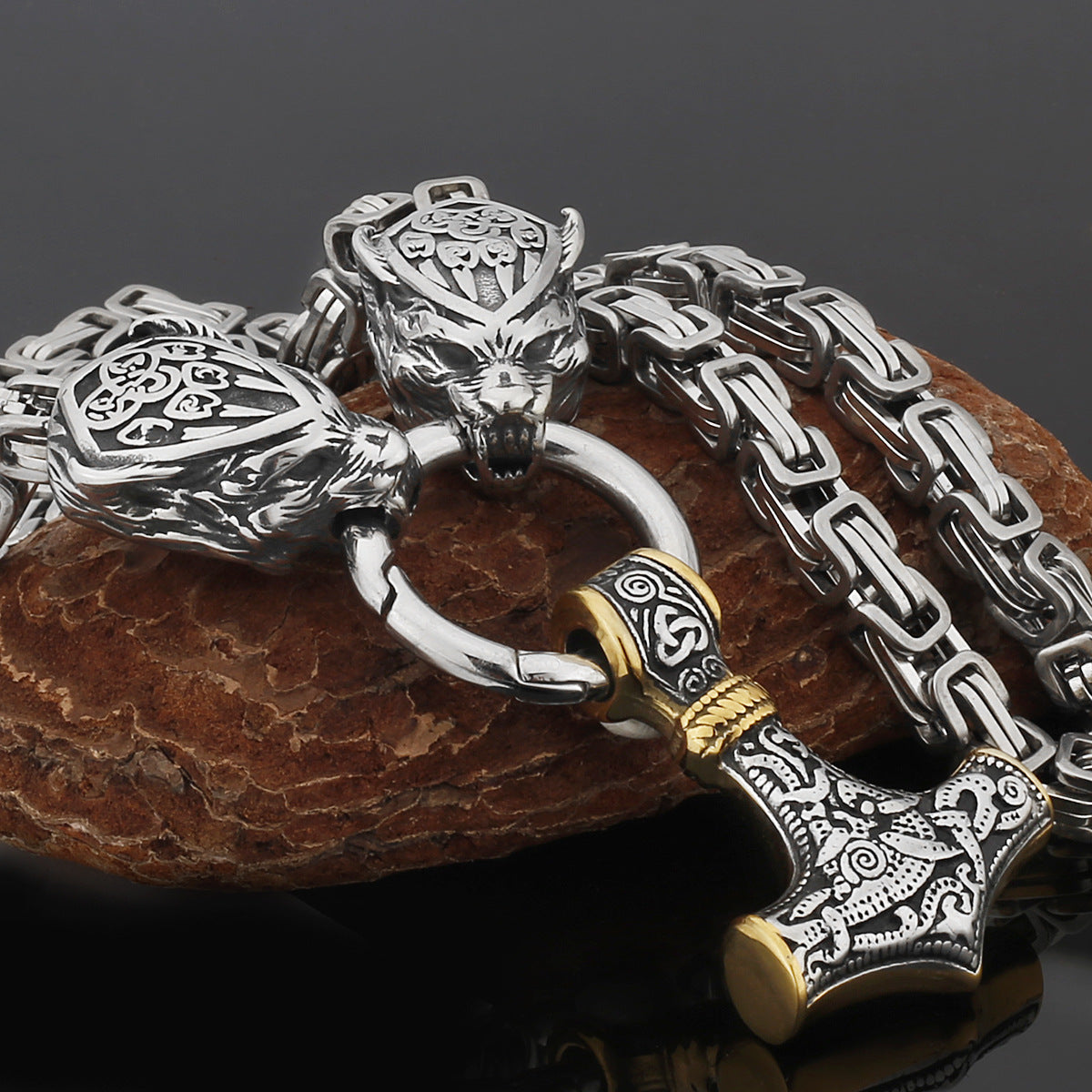 mjolnir necklace - MERGE.DAY.1.FREESTYLE