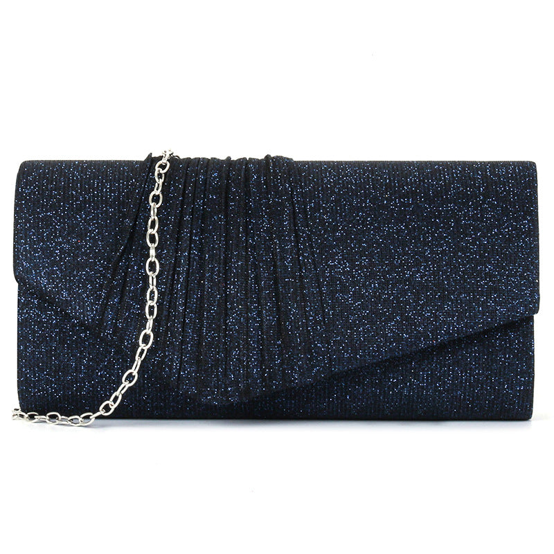 Flash material wrinkle zipper bag cover handbag - MERGE.DAY.1.FREESTYLE