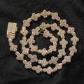 diamond necklace cross moissanite chain - MERGE.DAY.1.FREESTYLE