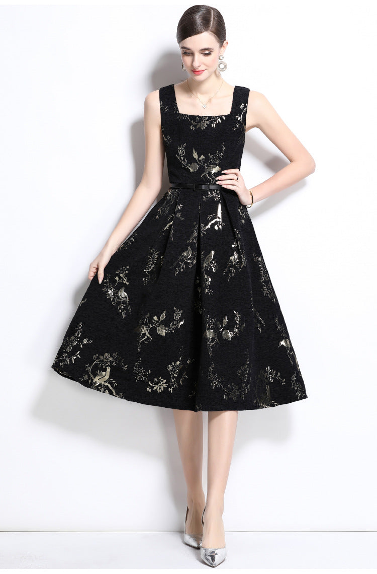 Summer sleeveless floral dress - MERGE.DAY.1.FREESTYLE