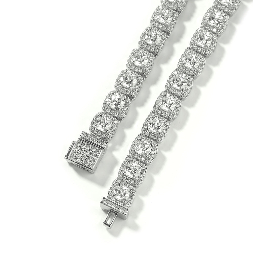 mens gold Gold Plated Rock Candy Chain necklace - MERGE.DAY.1.FREESTYLE