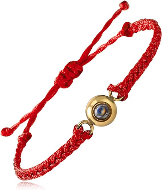 Hand-woven customized color picture personal color photo bracelet - MERGE.DAY.1.FREESTYLE