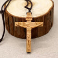 wooden cross necklace INRI - MERGE.DAY.1.FREESTYLE