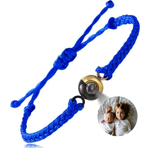 Hand-woven customized color picture personal color photo bracelet - MERGE.DAY.1.FREESTYLE