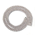 Hip-hop bar-style Cuban zircon-encrusted necklace - MERGE.DAY.1.FREESTYLE