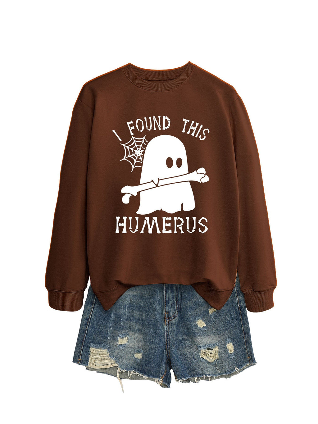 I FOUND THIS HUMERUS round neck sweatshirt - MERGE.DAY.1.FREESTYLE