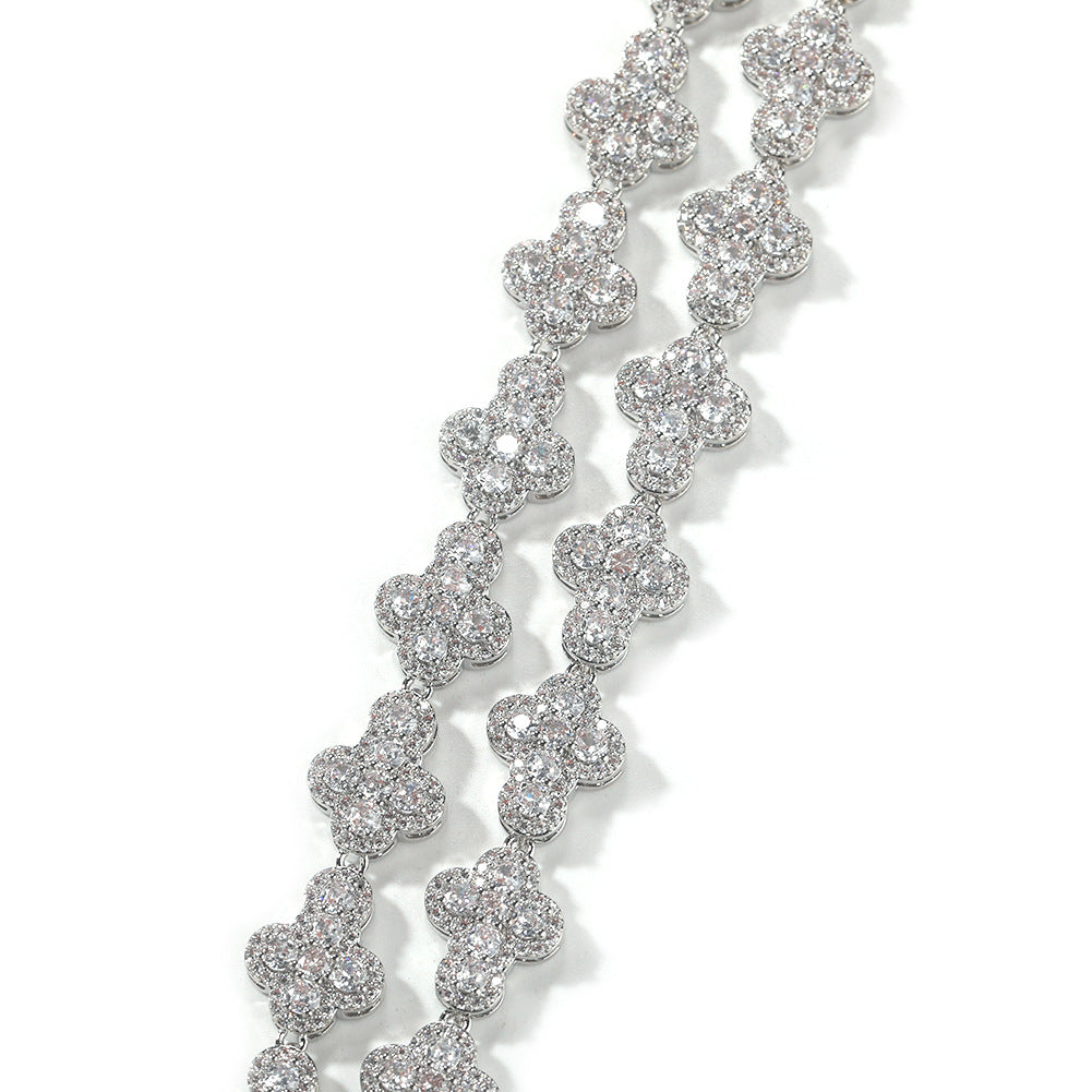 diamond necklace cross moissanite chain - MERGE.DAY.1.FREESTYLE