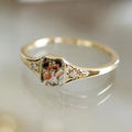 uv color printing birthstone ring - MERGE.DAY.1.FREESTYLE