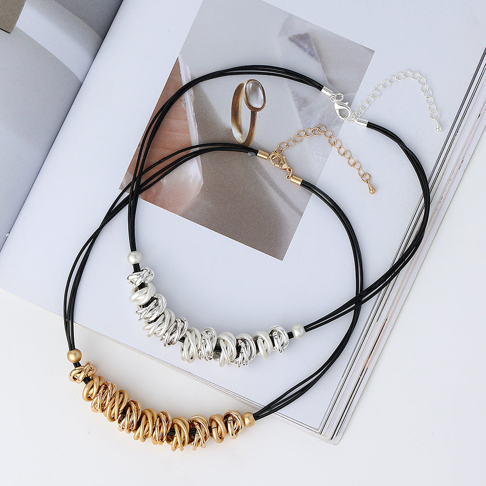 thnic Multi-Layer Clavicle Necklace - MERGE.DAY.1.FREESTYLE