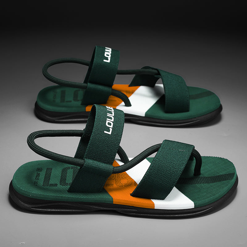 Summer non-slip flip flops stepping on shit feeling beach slippers - MERGE.DAY.1.FREESTYLE