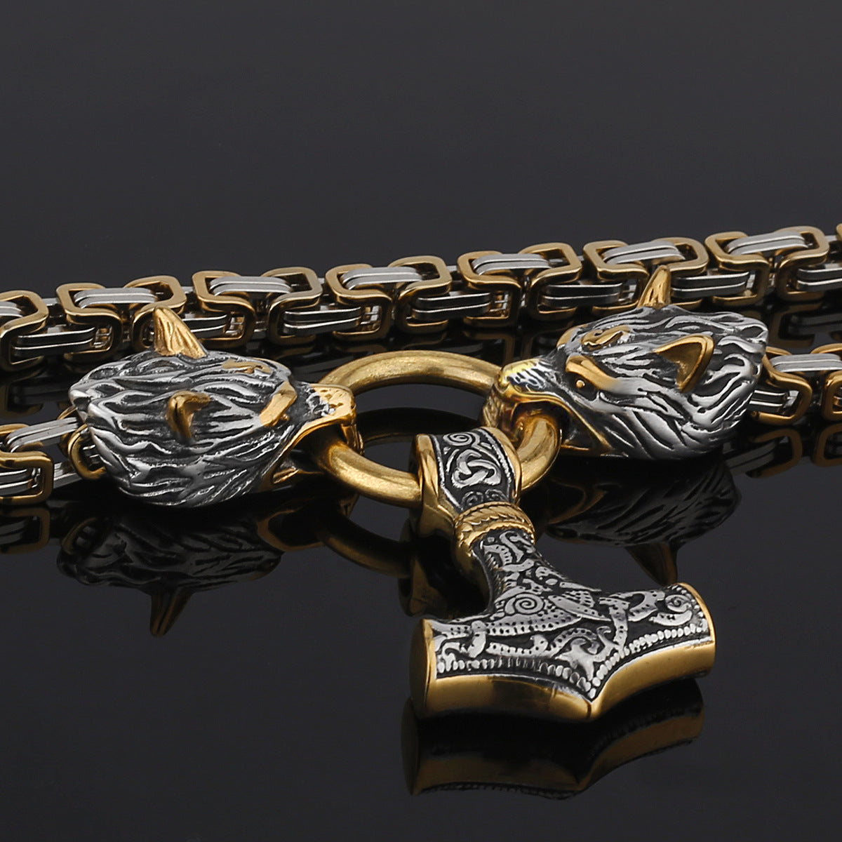 mjolnir necklace - MERGE.DAY.1.FREESTYLE