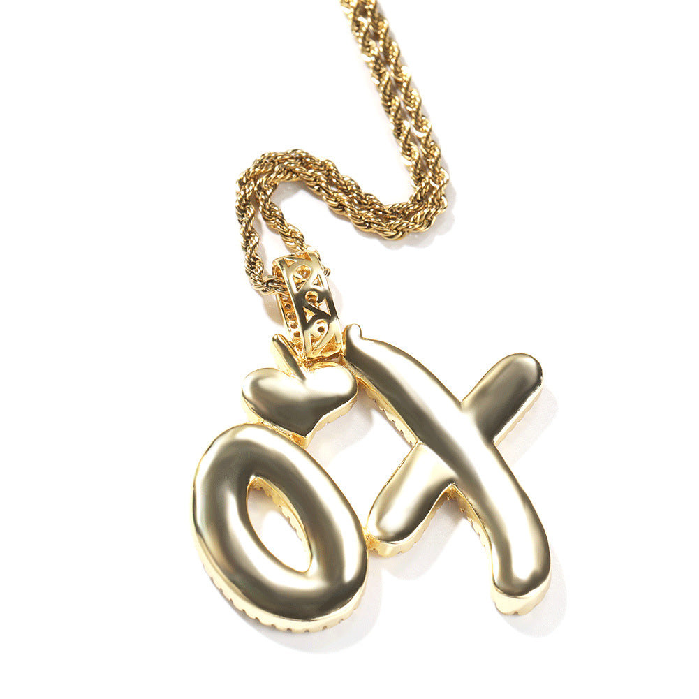 xo necklace - MERGE.DAY.1.FREESTYLE