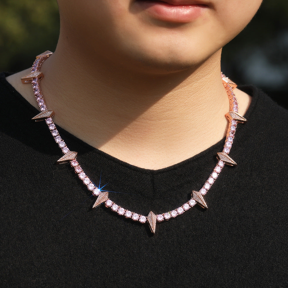 Hip-hop Black Panther zircon tennis chain - MERGE.DAY.1.FREESTYLE