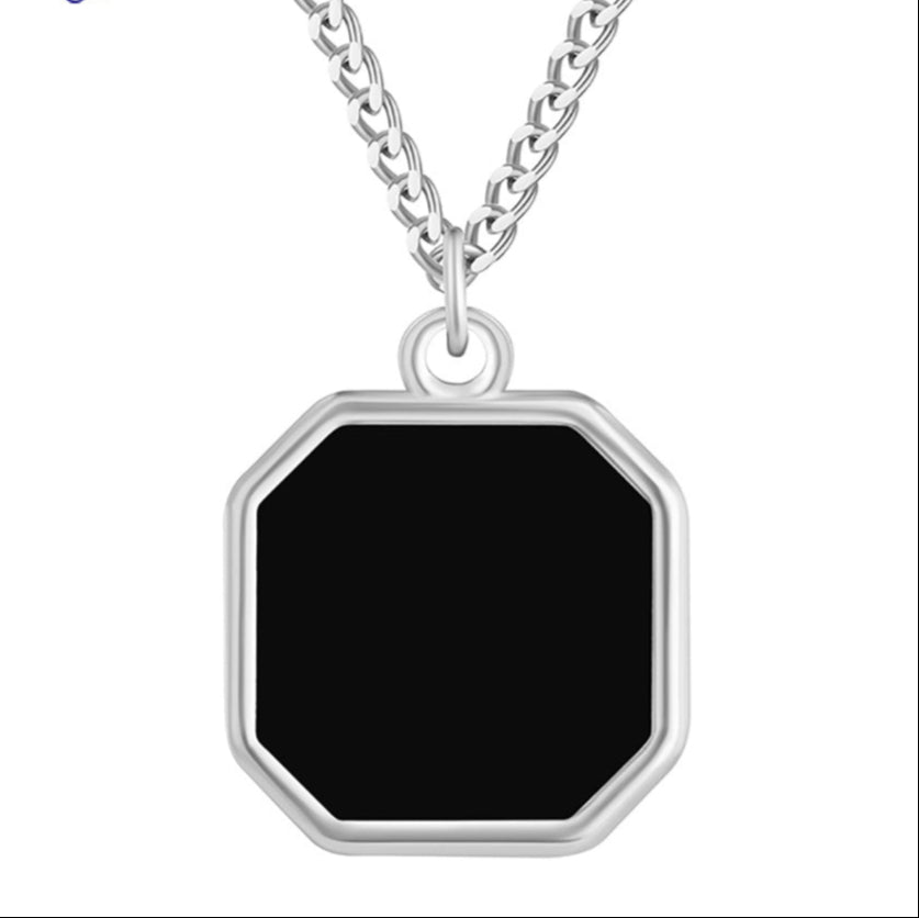 Personalized photo heating color changing necklace - MERGE.DAY.1.FREESTYLE