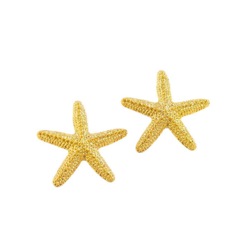 starfish necklace beach summer holiday earrings necklace - MERGE.DAY.1.FREESTYLE