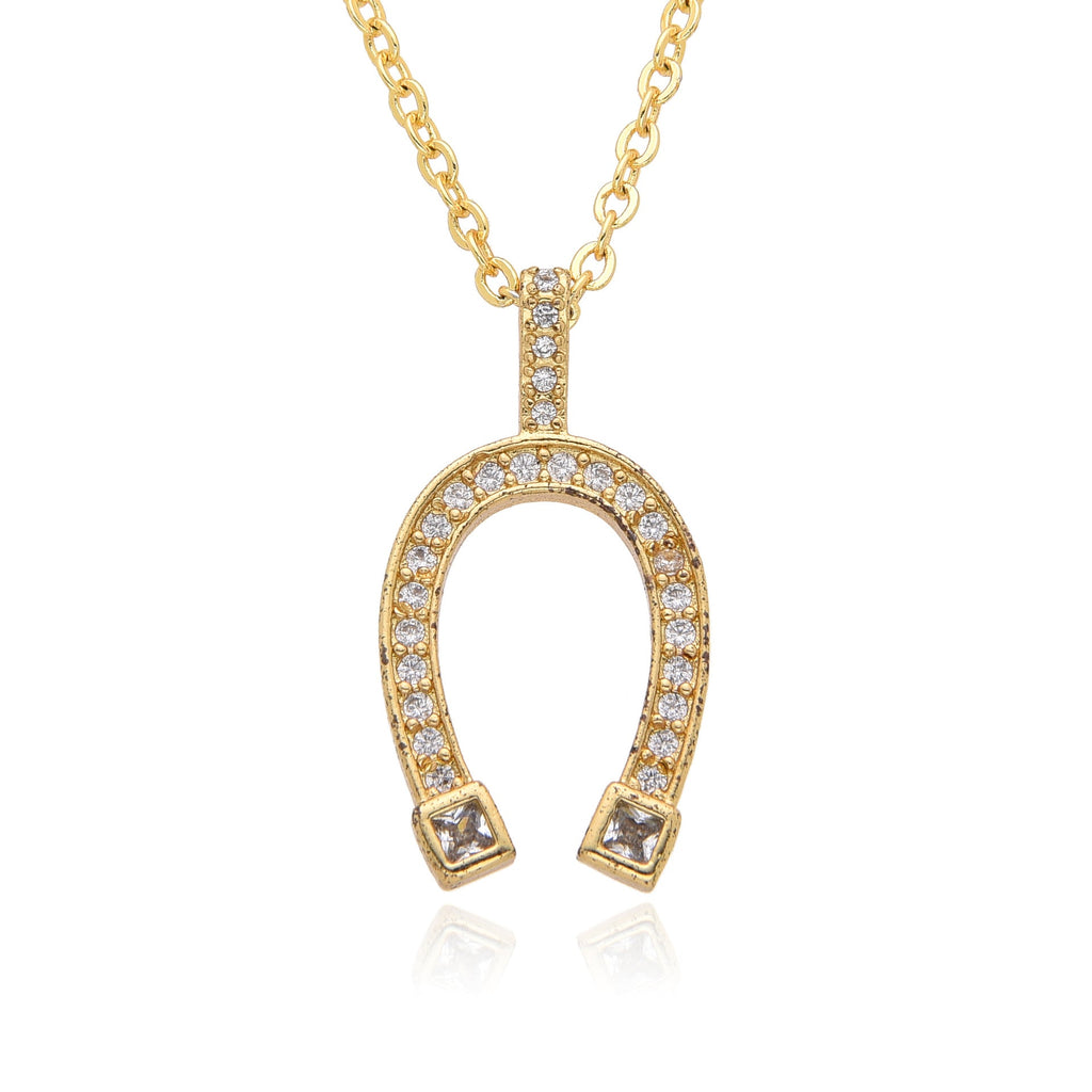horseshoe necklace 25mm - MERGE.DAY.1.FREESTYLE