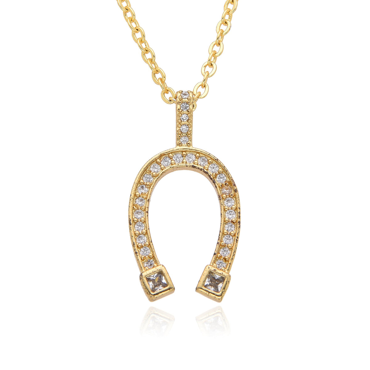 horseshoe necklace 25mm - MERGE.DAY.1.FREESTYLE