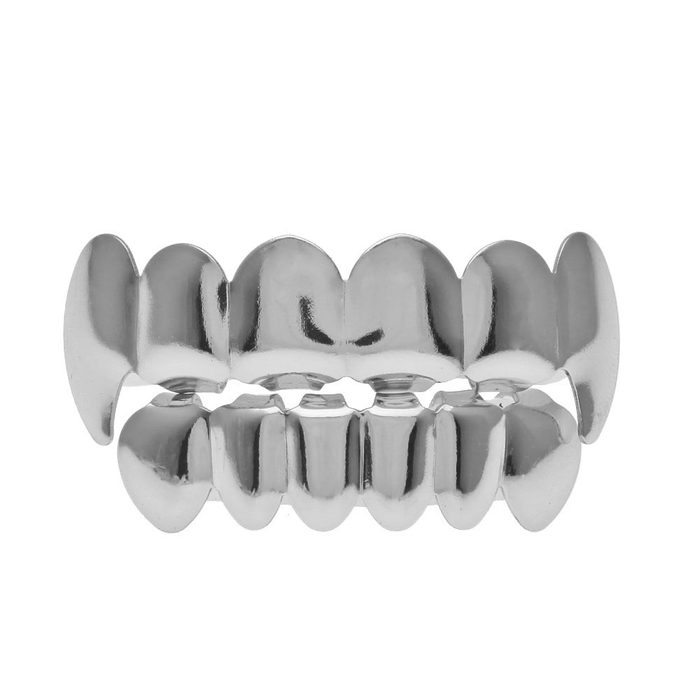 Hip-hop polished braces with gold electroplating - MERGE.DAY.1.FREESTYLE