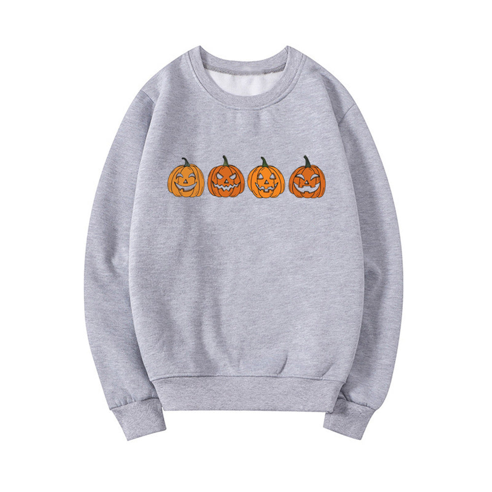 Halloween evil pumpkin head sweatshirt - MERGE.DAY.1.FREESTYLE