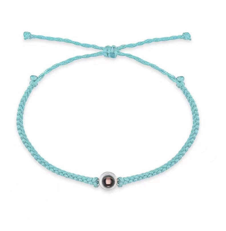 Color picture photo rope bracelet - MERGE.DAY.1.FREESTYLE