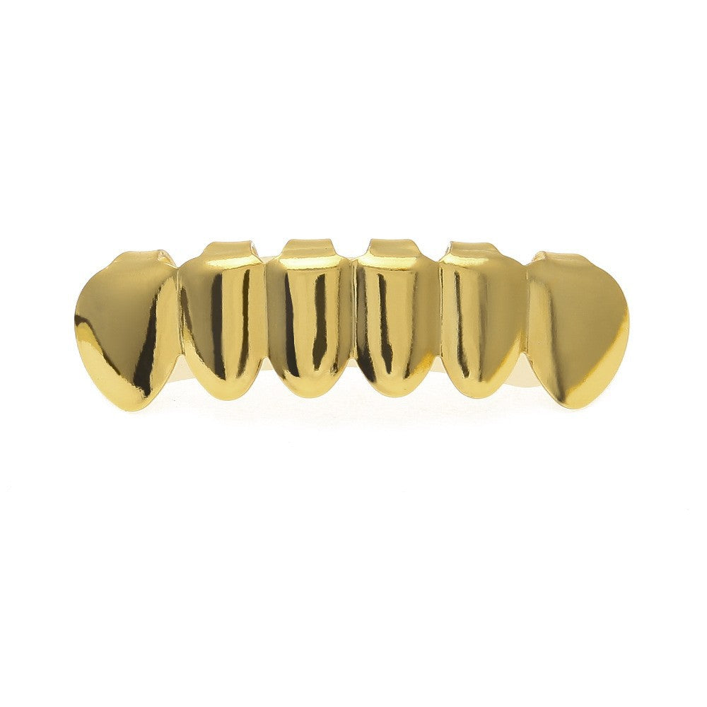 Hip-hop diamond-encrusted and gold-plated teeth grillz - MERGE.DAY.1.FREESTYLE