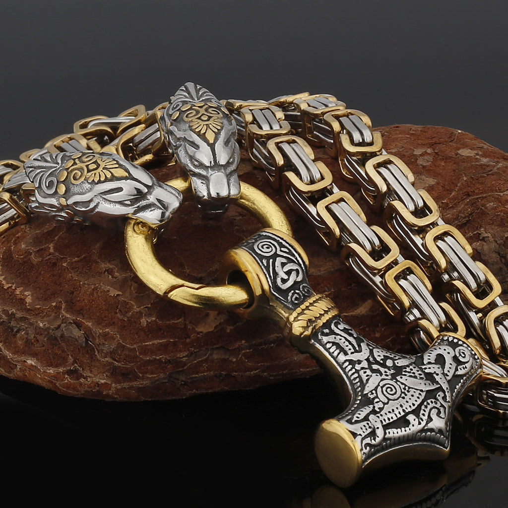 mjolnir necklace - MERGE.DAY.1.FREESTYLE