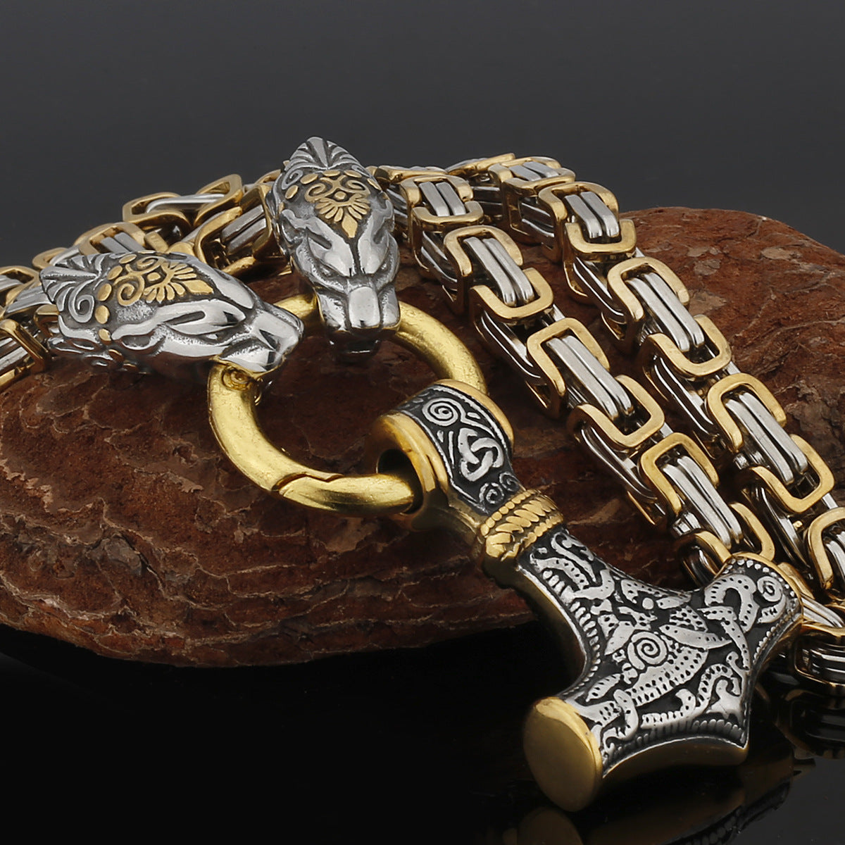 mjolnir necklace - MERGE.DAY.1.FREESTYLE