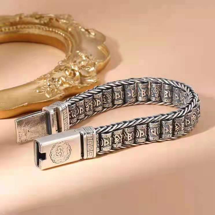 Six-character mantra roller bracelet - MERGE.DAY.1.FREESTYLE