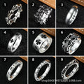 Vintage distressed cross ring - MERGE.DAY.1.FREESTYLE