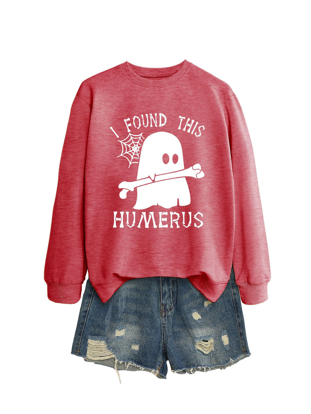 I FOUND THIS HUMERUS round neck sweatshirt - MERGE.DAY.1.FREESTYLE
