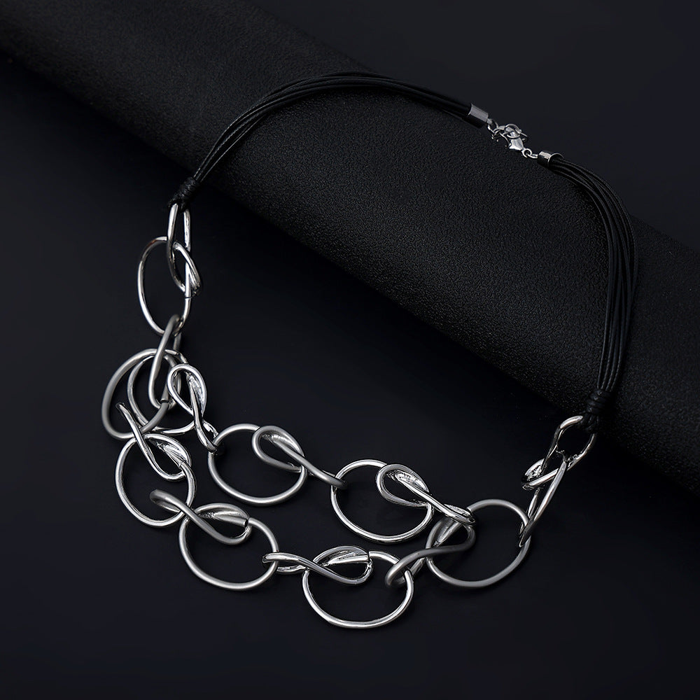 thnic Multi-Layer Clavicle Necklace - MERGE.DAY.1.FREESTYLE