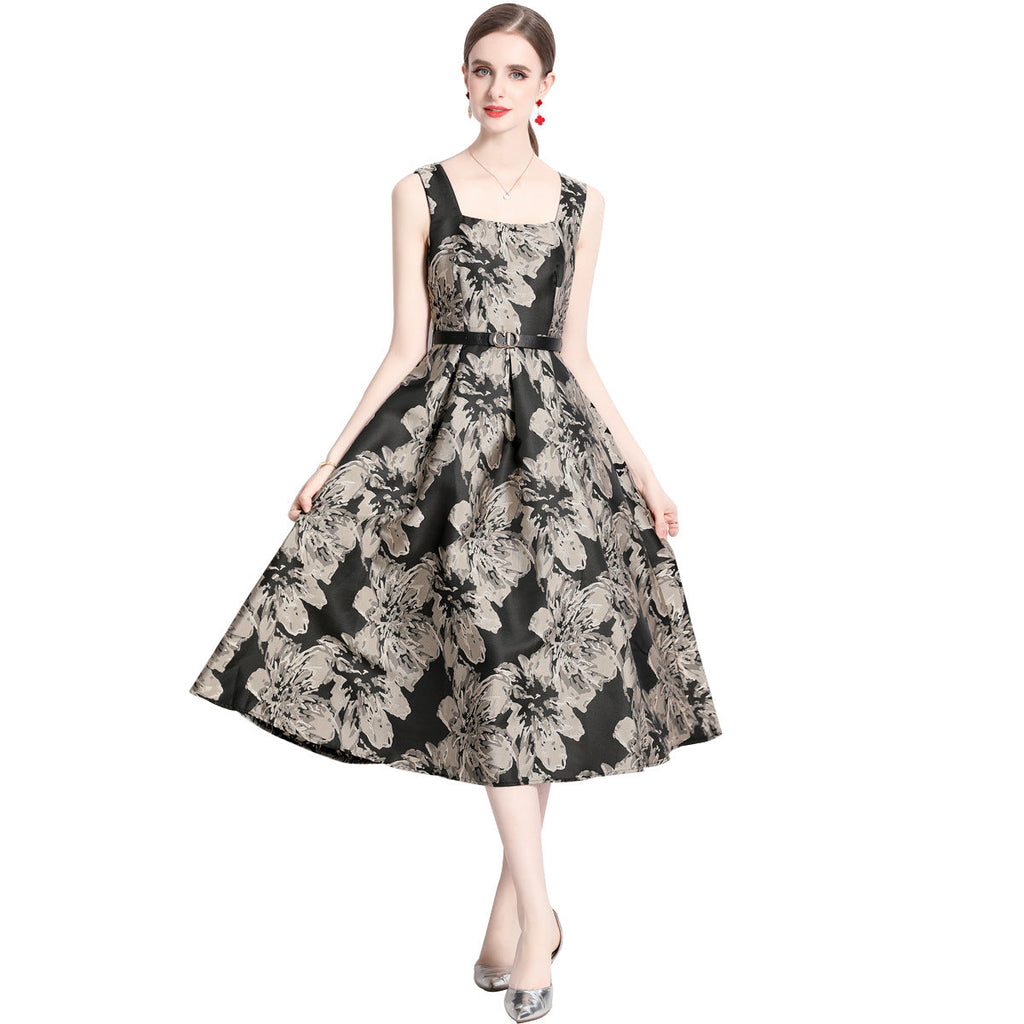 Summer sleeveless floral dress - MERGE.DAY.1.FREESTYLE