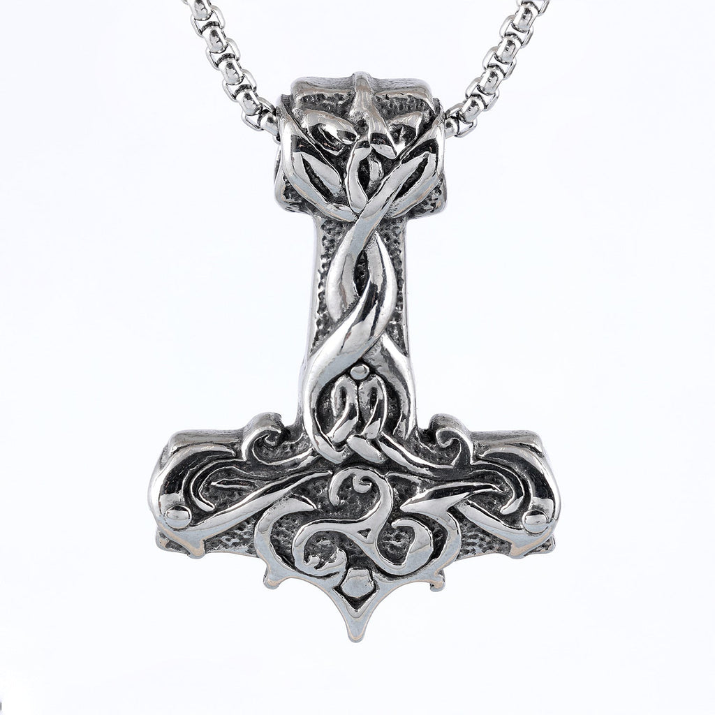 Viking mjolnir necklace - MERGE.DAY.1.FREESTYLE