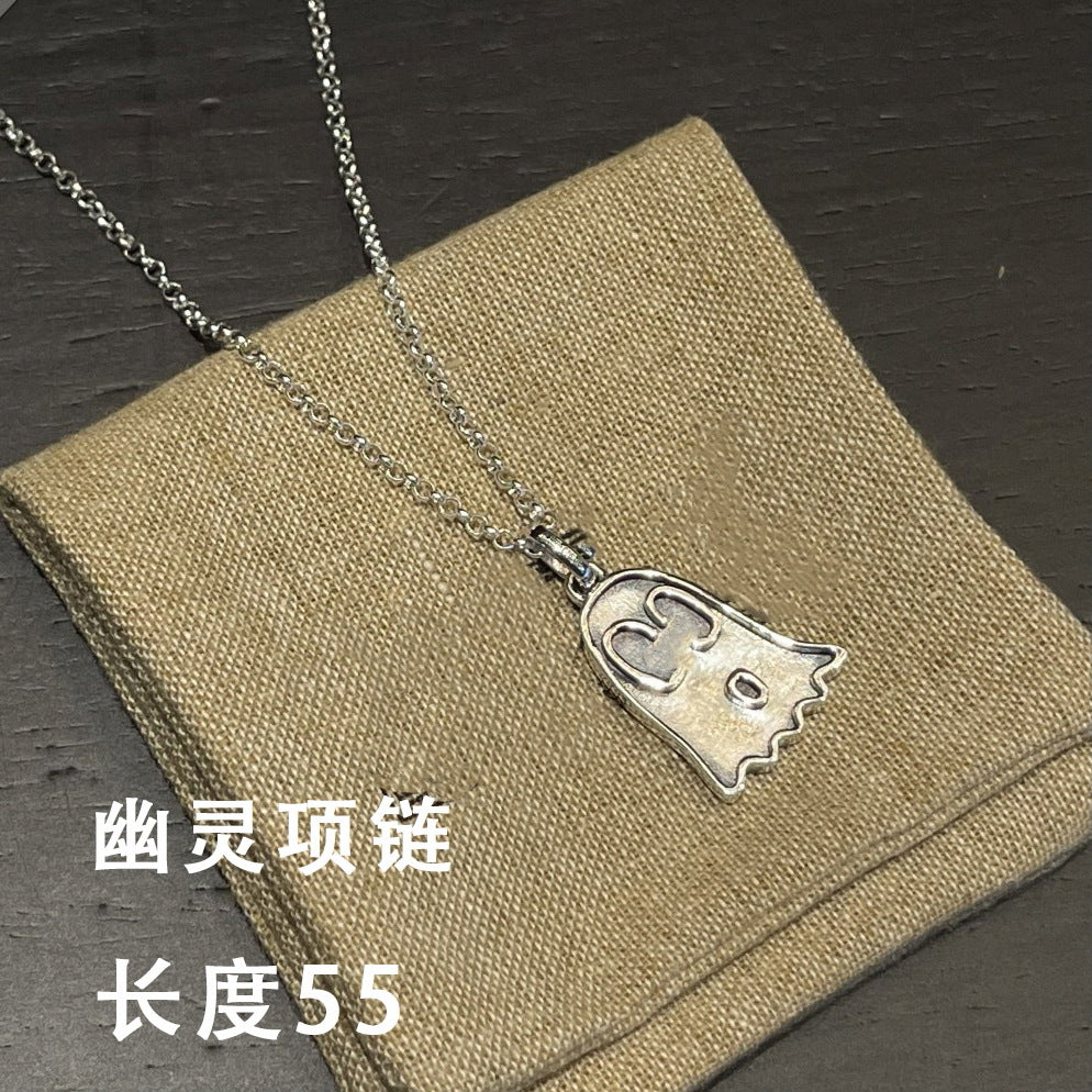 Double G necklace elf couple pendant - MERGE.DAY.1.FREESTYLE